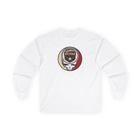 Grateful Dead - Arizona Diamondbacks Classic Stealie Long Sleeve Tee - MLB - StealieShop
